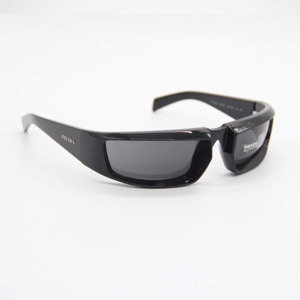 NEW PRADA PR25YS 1AB5S0 RUNWAY SUNGLASSES PRADA PR 25YS BLACK EYEWEAR SPR 25Y - Picture 5 of 14